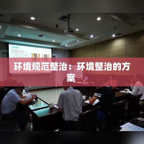环境规范整治：环境整治的方案 