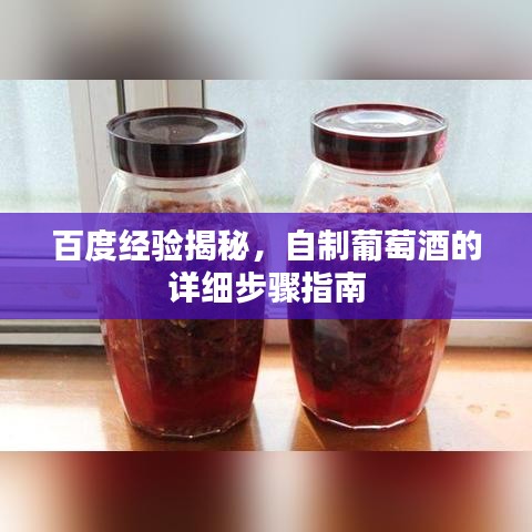 百度经验揭秘，自制葡萄酒的详细步骤指南