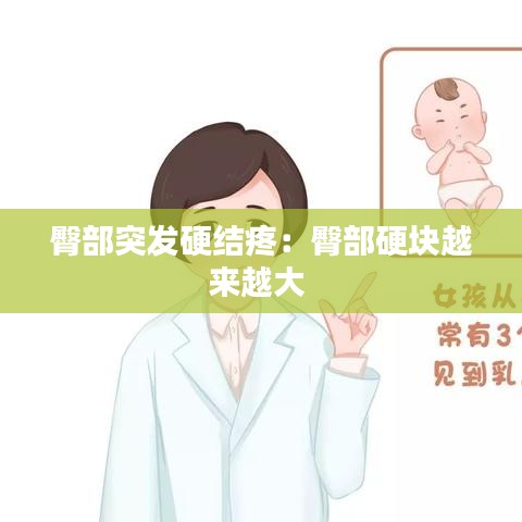 臀部突发硬结疼：臀部硬块越来越大 