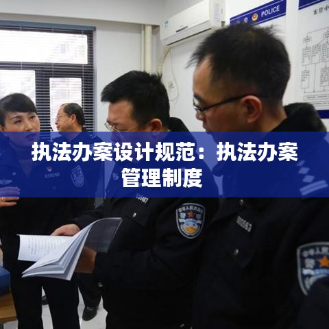 执法办案设计规范：执法办案管理制度 