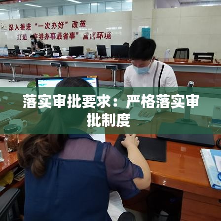 落实审批要求：严格落实审批制度 