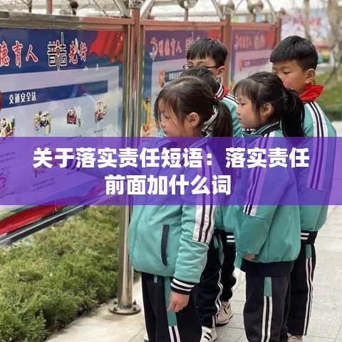 关于落实责任短语：落实责任前面加什么词 