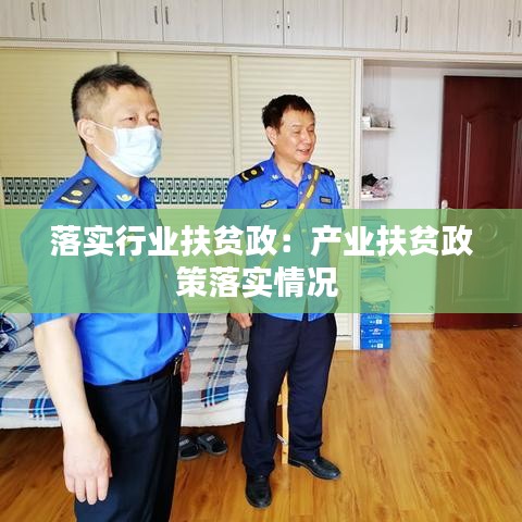 落实行业扶贫政：产业扶贫政策落实情况 