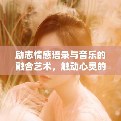 励志情感语录与音乐的融合艺术，触动心灵的旋律与文字的魅力