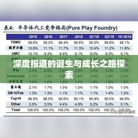 深度报道的诞生与成长之路探索