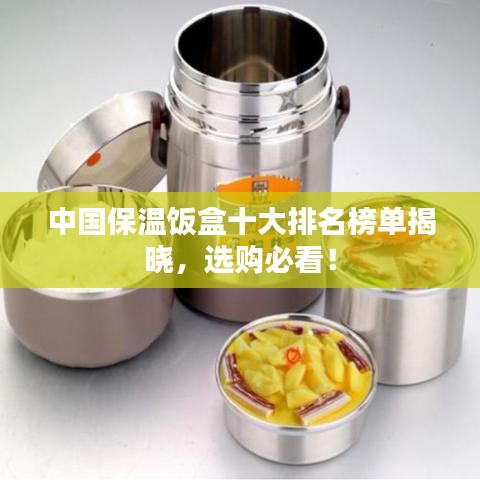 中国保温饭盒十大排名榜单揭晓，选购必看！