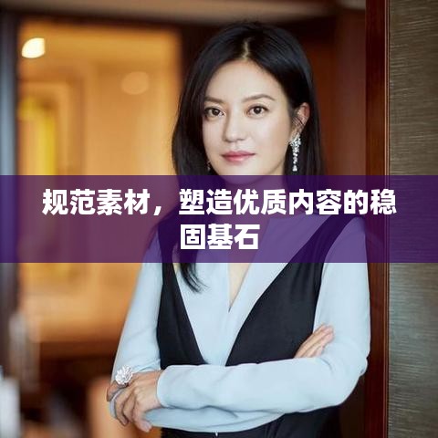 规范素材，塑造优质内容的稳固基石