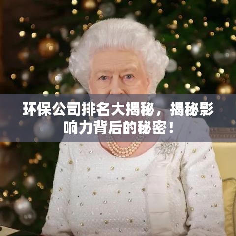 环保公司排名大揭秘，揭秘影响力背后的秘密！