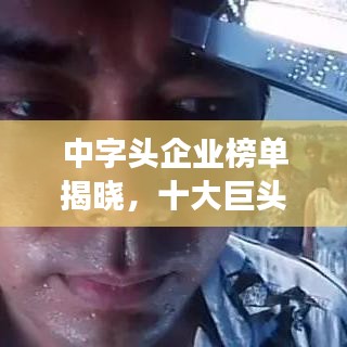 中字头企业榜单揭晓，十大巨头排名榜单重磅出炉！