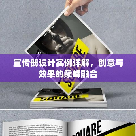 宣传册设计实例详解，创意与效果的巅峰融合