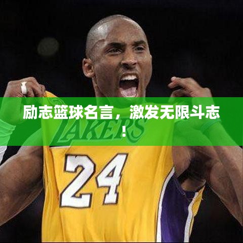 励志篮球名言，激发无限斗志！