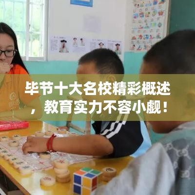 毕节十大名校精彩概述，教育实力不容小觑！